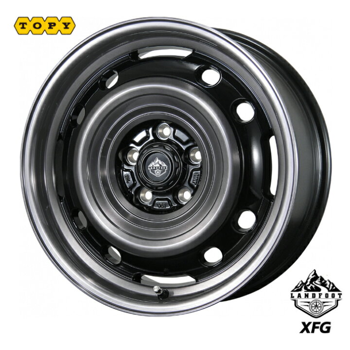 楽天市場】15×6.0J インセット +43 5-100 新品 4本TOPY トピー 