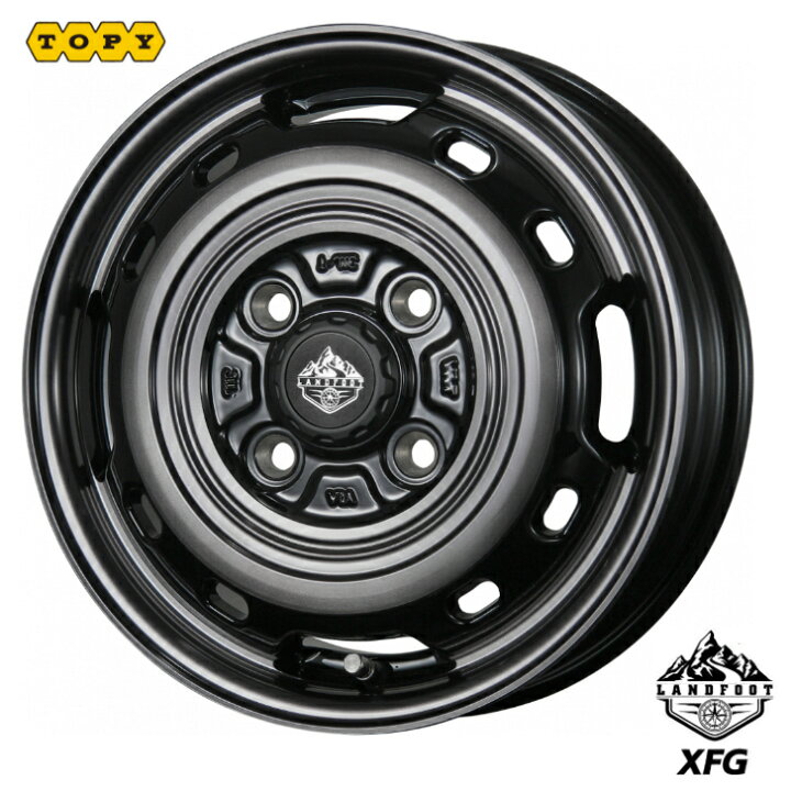 楽天市場】14×5.0J インセット +45 4-114.3 14インチ 新品TOPY トピー 