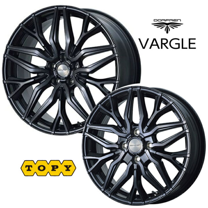 楽天市場】19×7.5J インセット +53 5-114.3 ブラック 19インチ 新品 