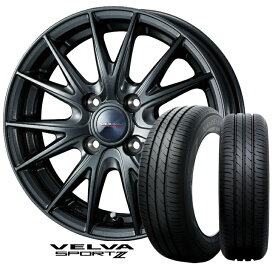 13×4.00B インセット +45 4H-100 4本 メタル145/80R13 75S 新品 サマータイヤ ホイール セットWeds ウェッズ VELVA SPORT ヴェルヴァ スポルト ツーTOYO TIRES トーヨー NANOENERGY3 ナノエナジーN-BOX N-ONE ワゴンR モコ MRワゴン アルト 等