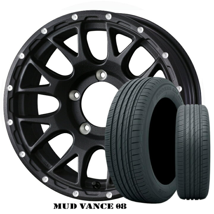 楽天市場】JIMNY スズキ ジムニー 新品 タイヤ ホイール 4本 黒16 