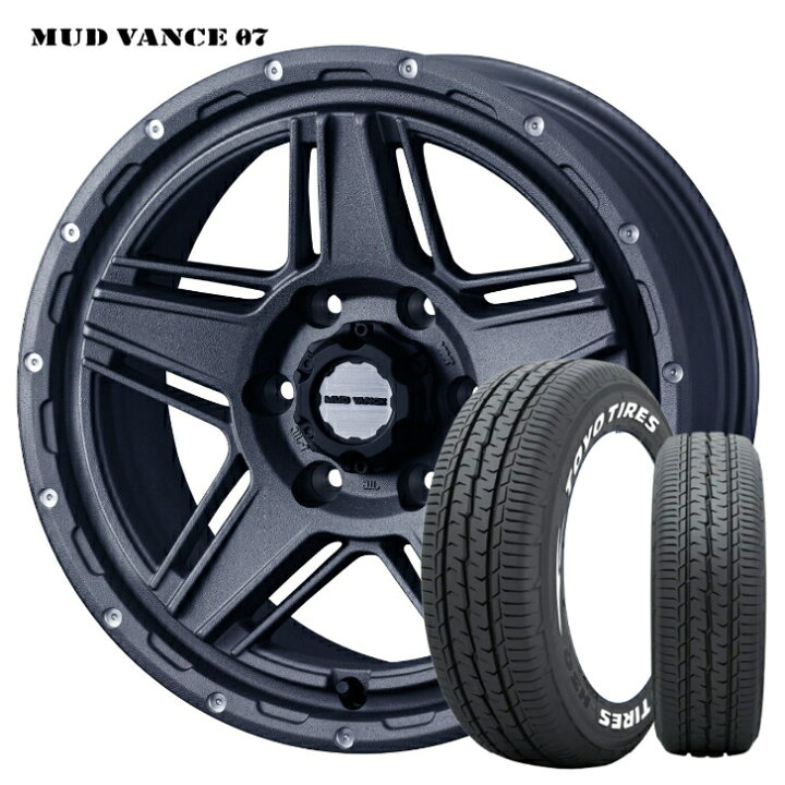 楽天市場】ハイエース 200系 新品 タイヤ ホイール 4本15×6.0J イン 