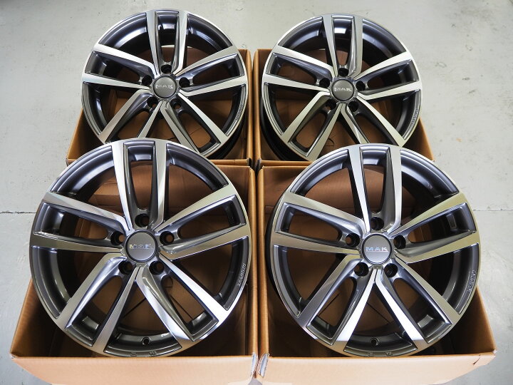 楽天市場】MAK DRESDENマック・ドレスデン17inch 7.0J 5H112+48 