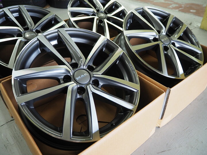 楽天市場】MAK DRESDENマック・ドレスデン17inch 7.0J 5H112+48 