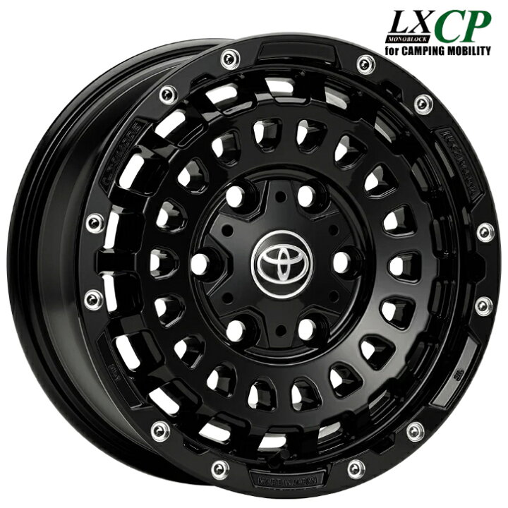 楽天市場】15×6.0J インセット +30 6H 139.7 ハブ径 106.2φ トヨタ 