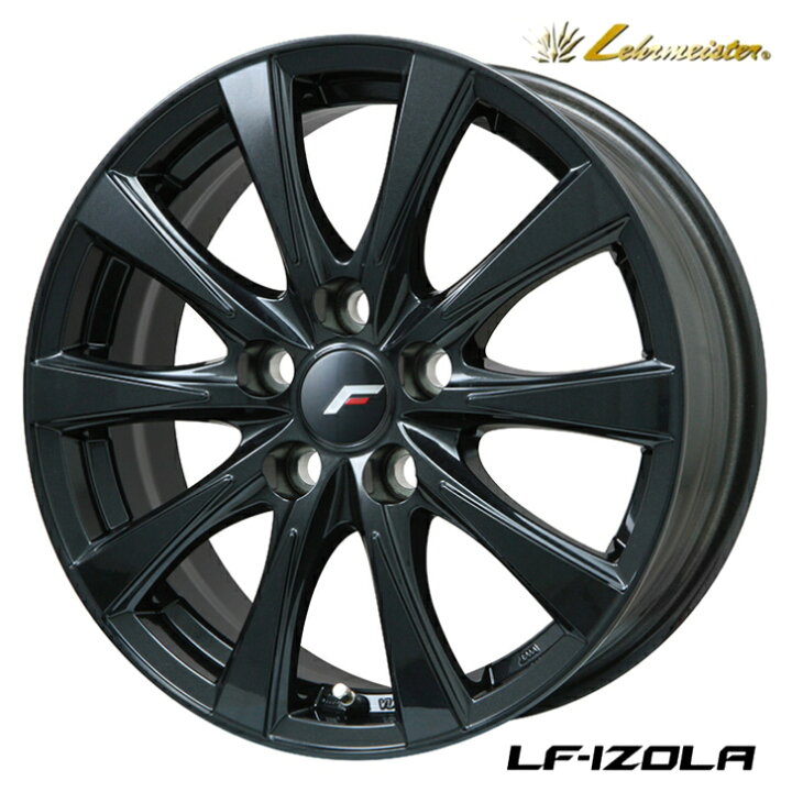 楽天市場】18×7.0J インセット +39 5H 120 レアマイスター LF IZORA2 