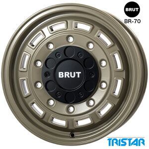 200n nCG[X16×6.5J CZbg+38 6-139.7 x[W gCX^[ u[g BRUT BR-70 Vi zC[ 4{