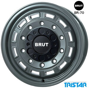 200n nCG[X16×6.5J CZbg+38 6-139.7 J[LgCX^[ u[g BRUT BR-70 Vi zC[ 4{