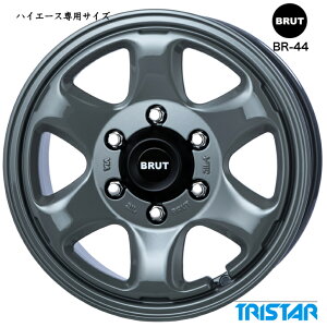 200n nCG[X16×6.5J CZbg+38 6-139.7 O[ DFgCX^[ u[g BRUT BR-44 Vi zC[ 4{