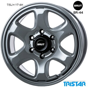 17×7.5J CZbg+40 6-139.7 O[ DFgCX^[ u[g BRUT BR-44 Vi zC[ 4{