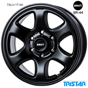 17×7.5J CZbg+40 6-139.7 ubN gCX^[ u[g BRUT BR-44 Vi zC[ 4{