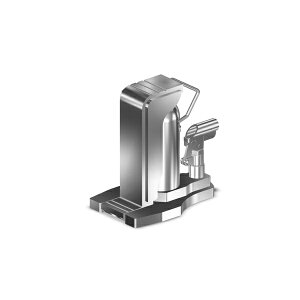 今野製作所(EAGLE イーグル) 爪つき油圧ジャッキ(標準・メッキ仕様) (旧型式:G-100C) E-100C