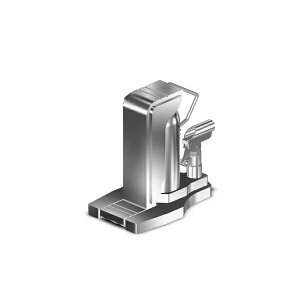 今野製作所(EAGLE イーグル) 爪つき油圧ジャッキ(爪ロング・メッキ仕様) (旧型式:G-100LC) E-100LC