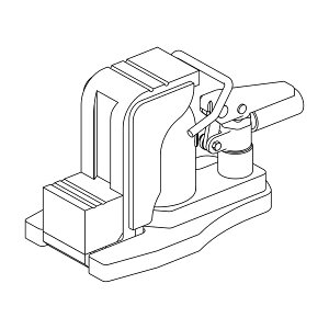今野製作所(EAGLE イーグル) アタッチメントタイプ爪つきジャッキ(低床フリー) (旧型式:GU-60T) ETU-060
