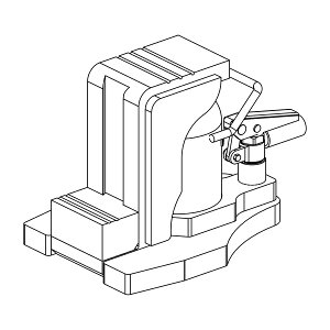 今野製作所(EAGLE イーグル) アタッチメントタイプ爪つきジャッキ(低床フリー) (旧型式:GU-200T) ETU-200