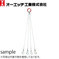 楽天市場】4点吊りワイヤー 3m 12mmの通販