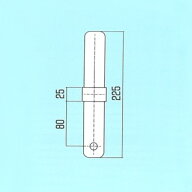 ALINCO(アルインコ) 鋼製ローリングタワー RT用部材 連結ピン(アームロックタイプ) A20A【在庫有り】