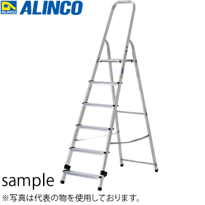 ALINCO(アルインコ)　アルミ製踏台(上わく付専用脚立)　TBF-8　[法人・事業所限定]