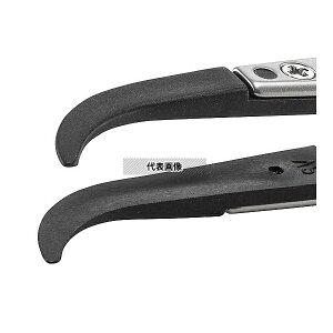 アズワン 2ABSVR.SA 精密耐薬ピンセット SCC洗浄品 鷲型・鈍い 2×0.5mm