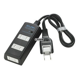 ELPA WBT-3050SBN(BK) �ϗ� �R�[�h�t�^�b�v3P5m ��