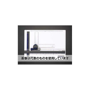 エスコ A3サイズ L型定規付製図板 EA766GB 入数:1組
