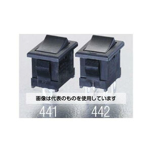 NKK�X�C�b�`�Y 125V/10A 2�ɒP��/���b�J�[�X�C�b�`(���e�ʌ^) EA940DH-442 �����F1��