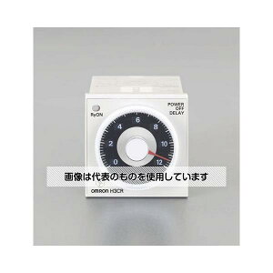 エスコ AC200-240V 電源オフディレータイマー(0.05-12秒) EA940LG-32 入数:1個