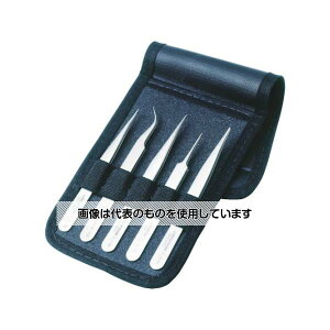 リンドストローム 静電気対策ESDピンセット 非磁性 5本 アソート TL00-SA-SL、TL1-SA-SL他 9857 1個