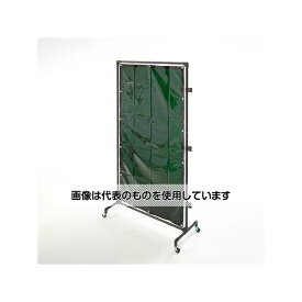 エスコ 1000x2150mm 溶接作業フェンスセット(ダークグリーン) EA334BE-20G 入数：1セット