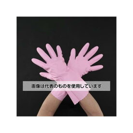 アズワン(AS ONE) [M/320mm] 手袋(厚手・塩化ビニール/ピンク) EA354GF-26 入数：1双