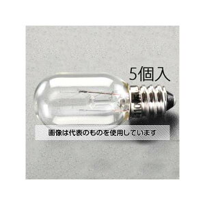 �A�Y����(AS ONE) 24.0V/10.0W/E12 ���i�c����(5��) EA758ZA-183 �����F1��(5��)