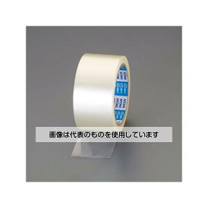 アズワン(AS ONE) 50mmx50m 手切れ粘着テープ(透明) EA944NB-101 入数:1巻