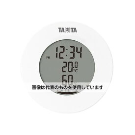 タニタ デジタル温湿度計 ホワイト TT-585-WH 入数：1個