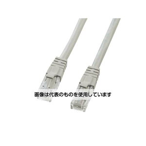 アズワン(AS ONE) 10m LANケーブル(CAT6/クロス結線/グレー) EA764B-545 入数:1個