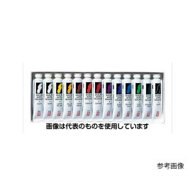 アズワン(AS ONE) 12ml アクリル絵具(ブラック) EA765MV-673 入数：1本