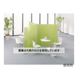 アズワン(AS ONE) 462-1800x404x1529mm 伸縮パーテーション(防災/緑 EA954EA-153 入数:1台
