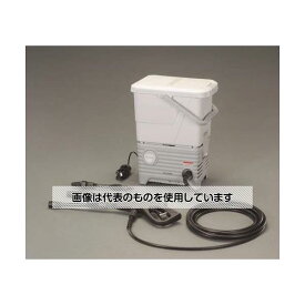 エスコ AC100V/1.0kw タンク付高圧洗浄機 EA115TA-1B 入数：1台