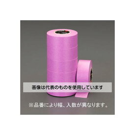 エスコ 20mmx18m マスキングテープ(建築塗装用 6巻) EA943ML-20 入数：1包(6巻入)