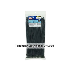 ELPA 結束耐候 300mm KBF-N300200(BK) 入数:1個