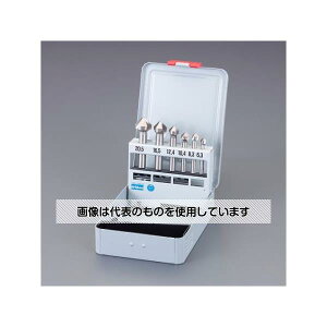 エスコ 6.3-20.5mm カウンターシンク(3枚刃・6本組・HSS) EA827E-1 入数:1組