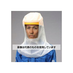 エスコ ヘルメット対応使い捨て頭巾(SMS不織布/10枚) EA996AW-2 入数:1袋(10枚入)