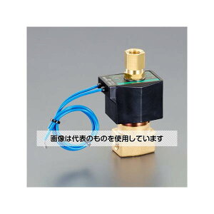 アズワン(AS ONE) AC200V・Rc1/4"(2.3mm) 3方向電磁弁 EA153HK-6 入数:1個