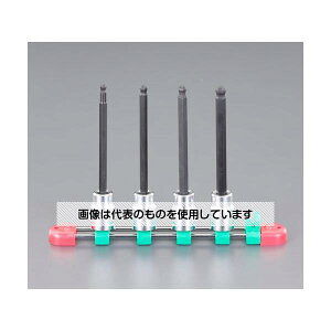 AY(AS ONE) 1/2"DRx5-8mm [Ball-Hex]Orbg\PbgZbg EA618RW-400 F1Zbg