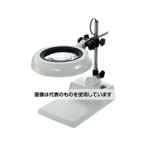 トラスコ中山 LED照明拡大鏡 4倍 テーブルスタンド型 LPSTX4 入数:1台
