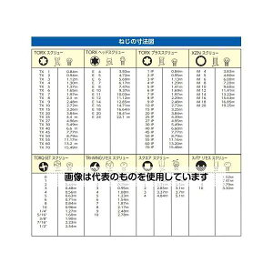 �A�Y����(AS ONE) T3x 64mm [TORX]�h���C�o�[(�����p) EA552EB-203 �����F1�{