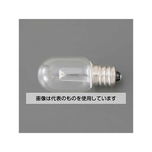 �A�Y����(AS ONE) AC100V/0.5W/E12 LED�i�c���d��(�N���A�����F) EA758ZM-12A �����F1��