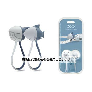 ���{�|�X�e�b�N �P�[�u���I�[�K�i�C�U�[ Zoo Cable Wraps 1��(2�{��) zoocable Whale_Shark �����F1��(2�{��)
