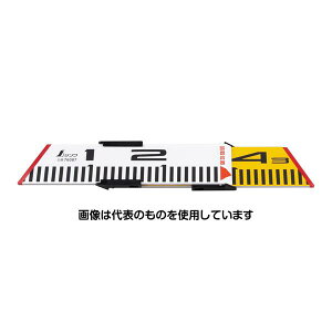 シンワ測定 内寸標尺 アルミ製 巾60mm 40cm 76087 入数:1本