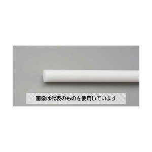 エスコ 60x1000mm 硬質ポリエチレン丸棒 EA441PA-60 入数:1本