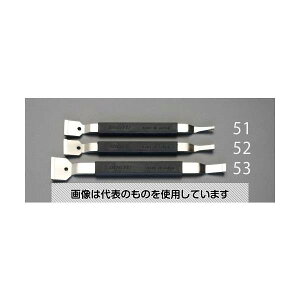 エスコ 3mmx21mm ダブルスクレーパー(超硬付) EA524LM-51 入数:1本